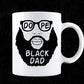 Dope Black Dad Afro King Father's Day Editable Vector T-shirt Design in Ai Png Svg Files