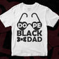 Dope Black Dad Father's day T shirt Design In Svg Png Cutting Printable Files