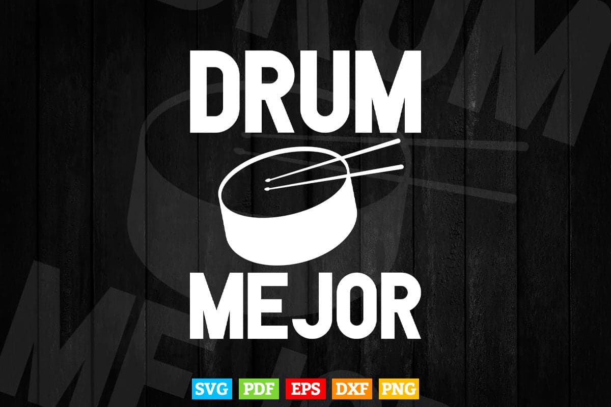 Drum Major Drummer Drumming Svg T shirt