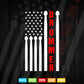 Drummer Vintage American Flag Drumming 4th of July Svg T shirt