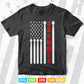 Drummer Vintage American Flag Drumming 4th of July Svg T shirt