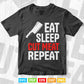 Eat Sleep Cut Meat Repeat Butcher Gift Svg Png Files.