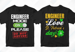 Engineer 25 Editable Vector T-shirt Designs Bundle Svg Png Printable ...