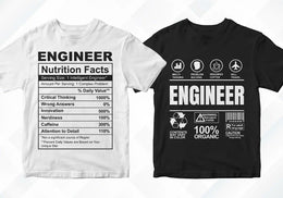 Engineer 25 Editable Vector T-shirt Designs Bundle Svg Png Printable ...