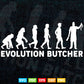 Evolution Butcher Svg Cutting Digital Files.