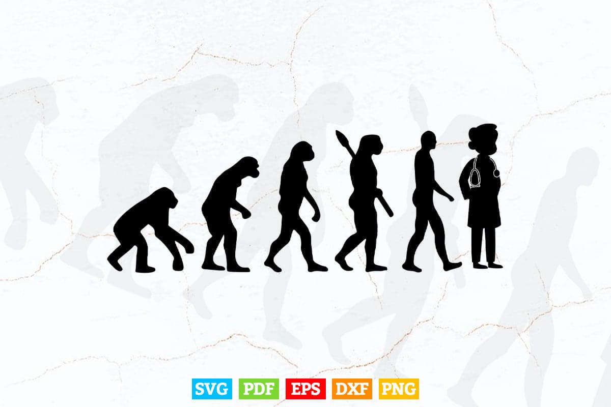 Evolution Doctor Life Svg Png Files.