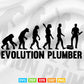 Evolution Plumber Plumbing Svg Png Cut Files.