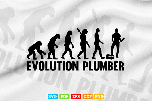 Evolution Plumber Plumbing Svg Png Cut Files.