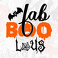 Fab Boo Lous Halloween T shirt Design In Svg Png Cutting Printable Files
