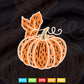 Fall Pumpkin Autumn Thanksgiving Halloween Svg Png Cut Files.