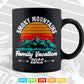 Family Vacation Hiking Camping Trip Tennessee Smoky Mountains Svg Digital Files.
