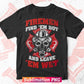 Firefighter Firemen Find Em Hot Leave Wet Funny Gift Vector T Shirt Design in Png Sublimation File
