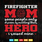 Firefighter Mom Firewoman Proud Moms Mother's Day Vintage Svg Png Cut Files.