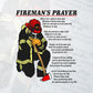 Firefighter Prayer American Fire Department Patriotic Eagle Vector T shirt Design in Svg Png Files