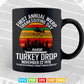 First Annual Thanksgiving Day Turkey Drop 22nd November Svg Png Cut Files.