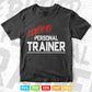 Fitness Instructor Health Fitness Coach Personal Trainer Svg Png Cut Files.