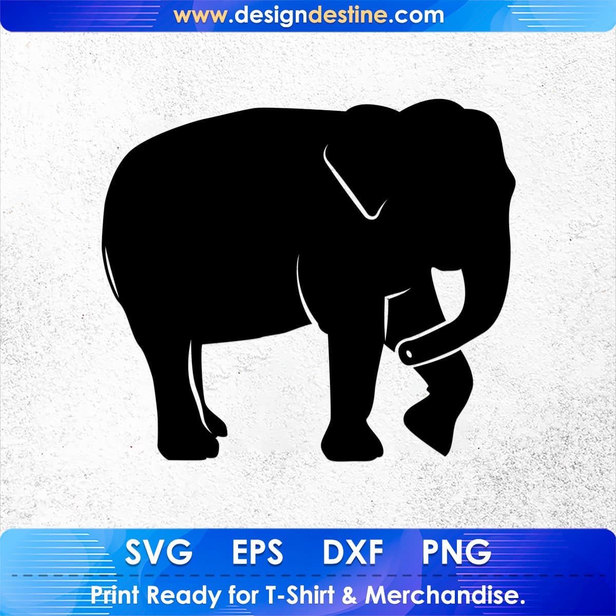 Free Big Elephant T shirt Design In Png Svg Cutting Printable Files