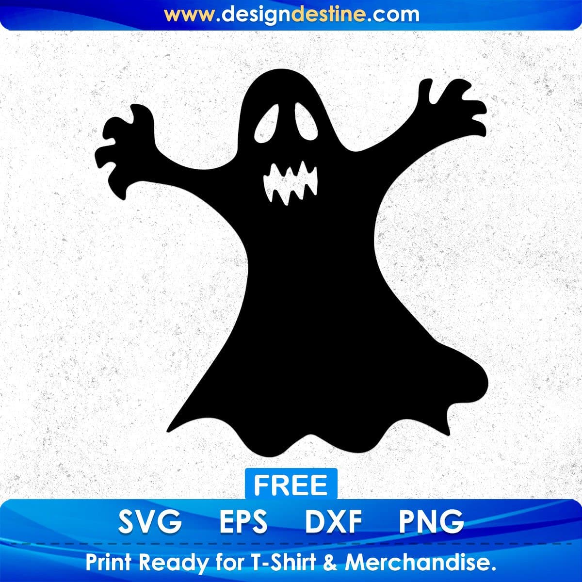 Free Horror Halloween Silhouette Vector T shirt Design In Png Svg Cutting Printable Files