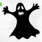 Free Horror Halloween Silhouette Vector T shirt Design In Png Svg Cutting Printable Files