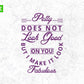 Free Petty Does Not Look Good Christmas Vector T-shirt Design in Ai Svg Png Files