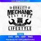 Free Quality Mechanic Best Ever Lifestyle Mechanic T shirt Design In Png Svg Printable Files