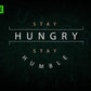 Free Stay Hungry Stay Humble Vector T-shirt Design in Ai Svg Png Files