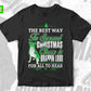 Free The Best Way To Spread Christmas Vector T-shirt Design in Ai Svg Png Files