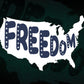 Freedom USA Flag 4th of July Vector T shirt Design in Ai Png Svg Files