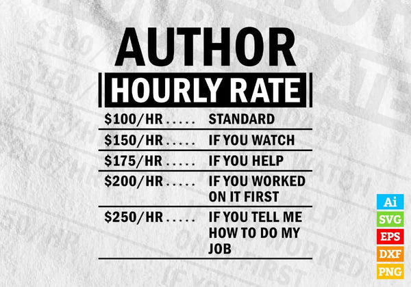 products/funny-author-hourly-rate-editable-vector-t-shirt-design-in-ai-svg-files-566.jpg