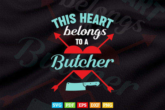 Funny Awesome Butcher Gift Ideas for Butchers Svg Cricut Files.