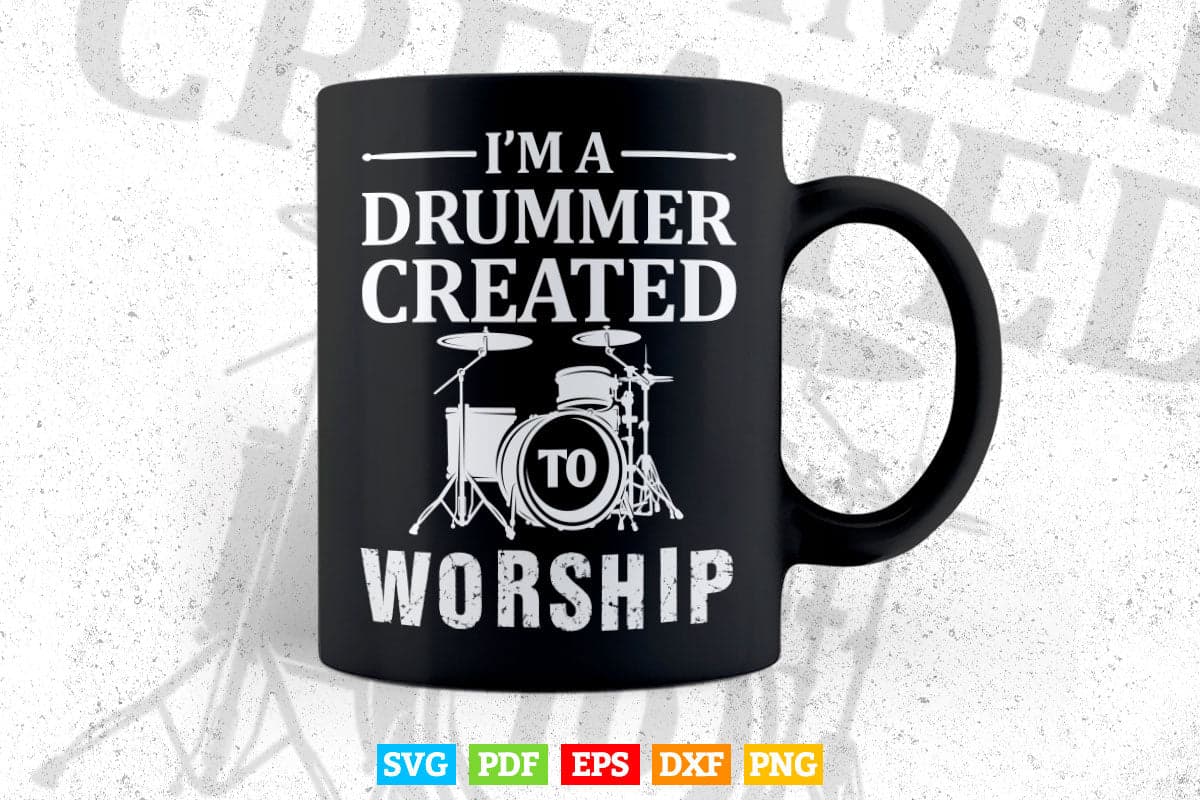 Funny Christian Drummer Drum Player Lover Svg T shirt