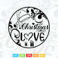 Funny Christmas Love In Svg Png Files.