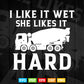 Funny Concrete Mixer Truck Driver Vector T shirt Design Png Svg Cut Files