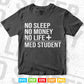 Funny Medical School Trust Me I' am Almost A Doctor Svg T shirt Design.