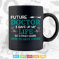 Funny Medical Student For Future Doctors & Physicians Svg T shirt Design.