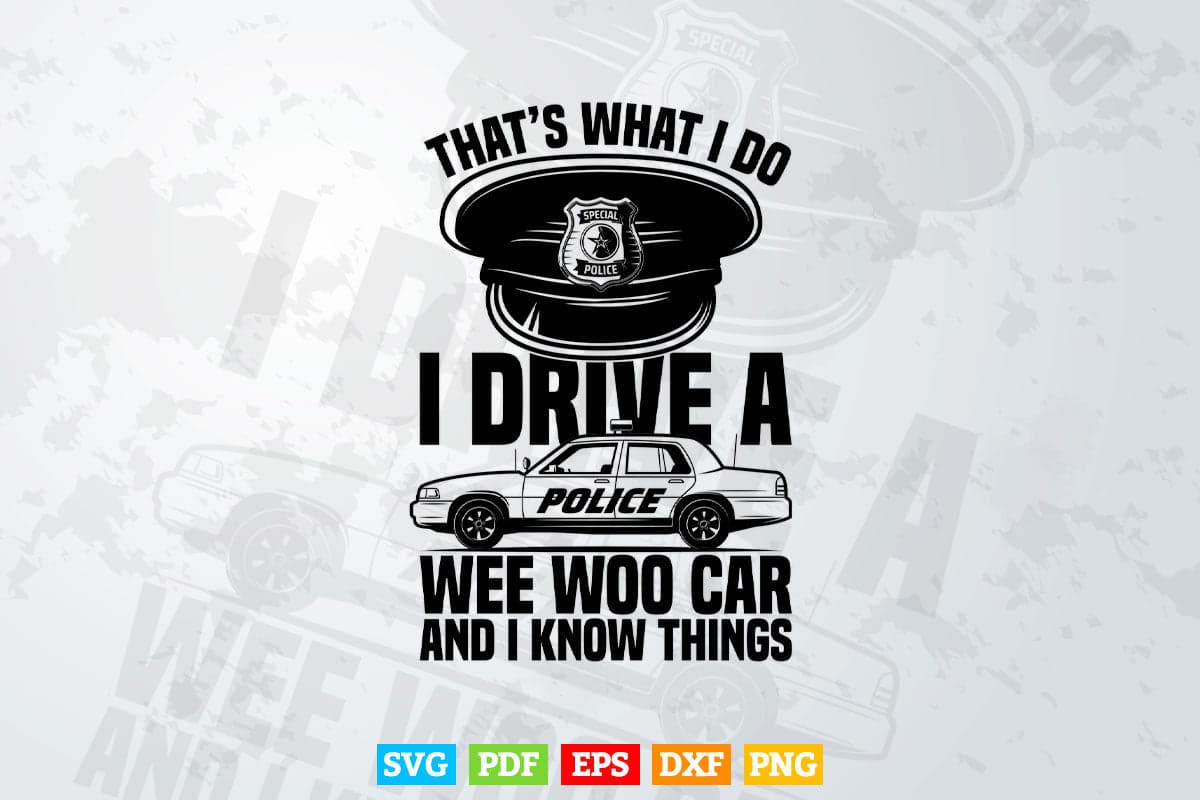 Funny Police Officer Gift For Cop Law Enforcement Svg Digital Files.