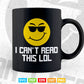 Funny Quote for Blind People Braille Day Svg T shirt Design.