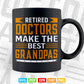 Funny Retired Grandpa Doctor Physician MD Retirement Svg Png Files.