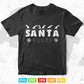 Funny Santa Squad Santa Christmas In Svg Png Files.