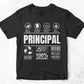 Funny Sarcastic Unique Gift For Principal Job Profession Professional Editable Vector T shirt Designs In Svg Printable Files