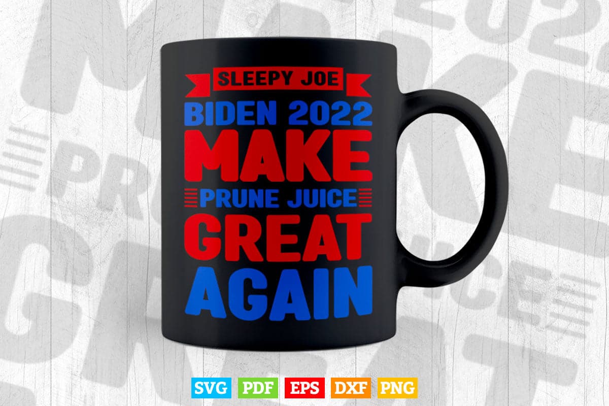 Funny Sleepy Creepy Handsy Old Uncle Joe Biden Politics Svg T shirt Design.