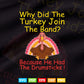 Funny Thanksgiving Joke Turkey Drumsticks Band Drummer Svg Png Cut Files.