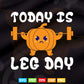 Funny Thanksgiving Turkey Leg Day Svg Png Cut Files.