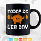 Funny Thanksgiving Turkey Leg Day Svg Png Cut Files.
