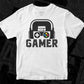 Gamer Video Game T shirt Design In Svg Png Cutting Printable Files