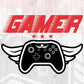 Gamer Video Gaming Gifts T shirt Design In Svg Png Cutting Printable Files