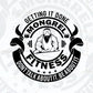 Getting It Down Mongrel Fitness Vector T-shirt Design in Ai Svg Png Files