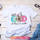 God Christian with God all Things are Possible Bible Verse T shirt Design Png Sublimation Printable Files