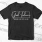 Godfidence Knowing Religious Quote Editable Vector T-shirt Design in Ai Svg Png Files