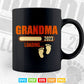 Grandma 2023 Loading Bar With Heart Svg Png Dxf Cutting Files.